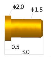 Female type pogo pin spring loaded pin