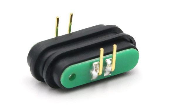 2pin Right Angle Magnetic Connector 