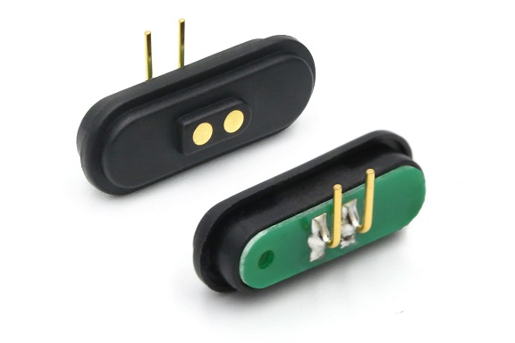 2pin Right Angle Magnetic Connector 