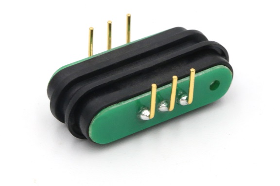 3pin Right Angle Magnetic Connector