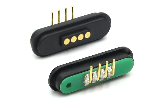 4pin Right Angle Magnetic Connector