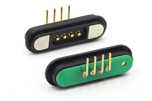 4pin Right Angle Magnetic Connector