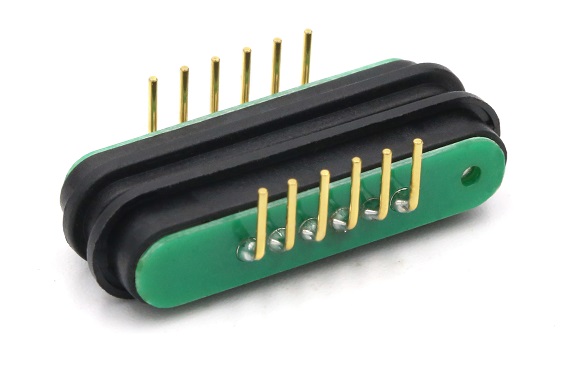 6pin Right Angle Magnetic Connector