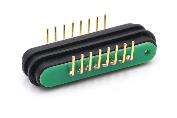 8pin Right Angle Magnetic Connector