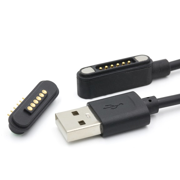 6pin USB Magnetic cable