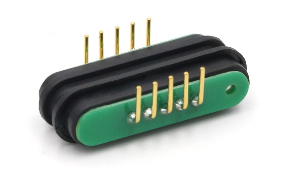 5pin Right Angle Magnetic Connector