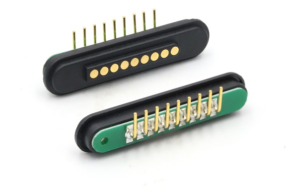 9pin Right Angle Magnetic Connector